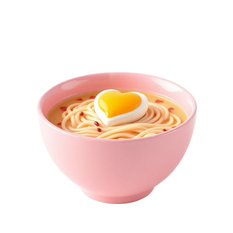 주변 맛집 3D 일러스트